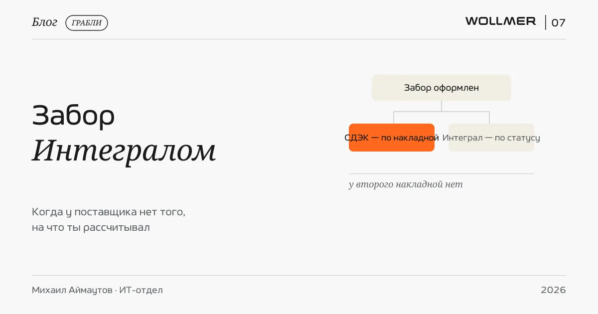Забор Интегралом